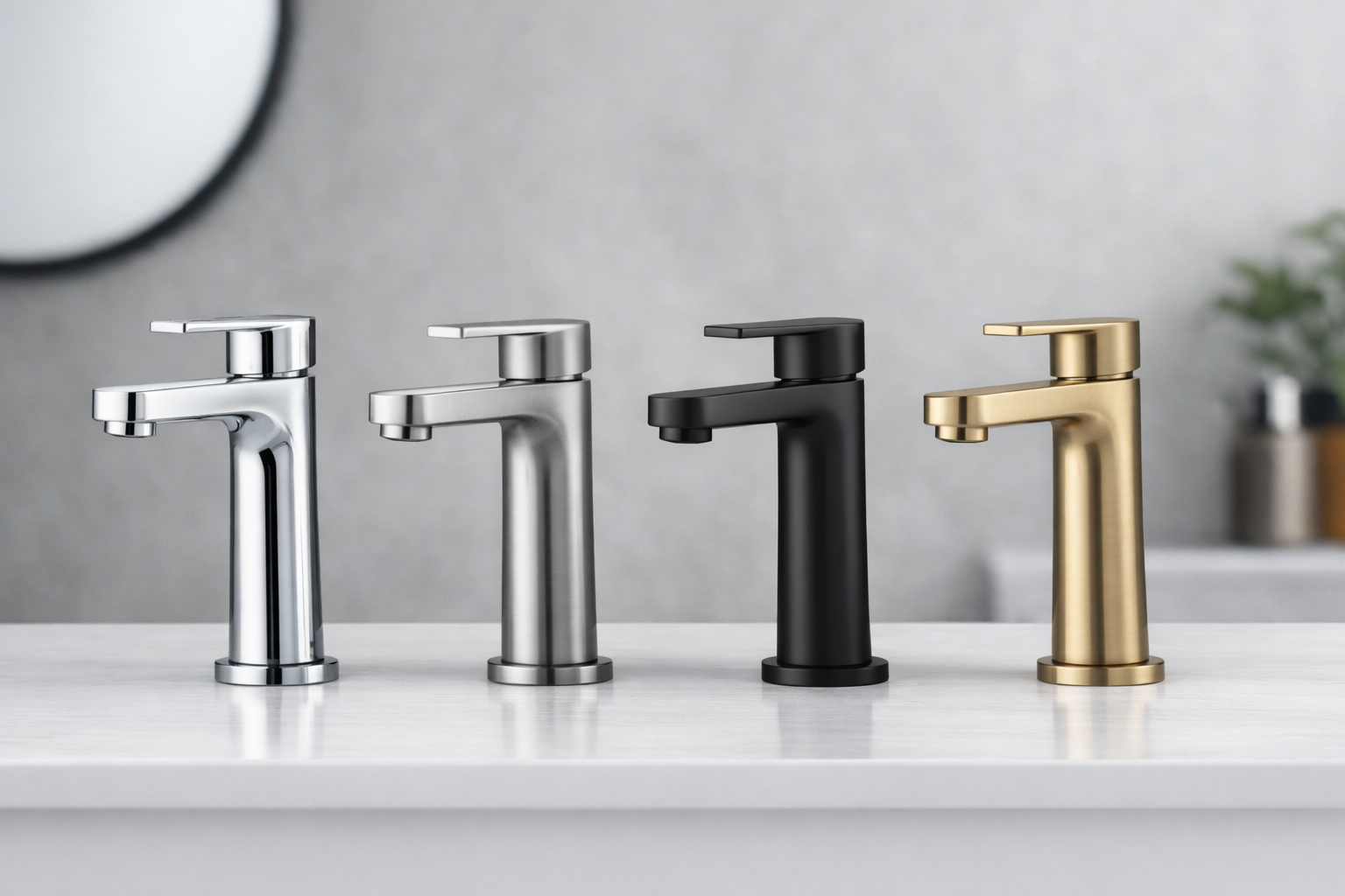 Come scegliere la finitura del rubinetto?