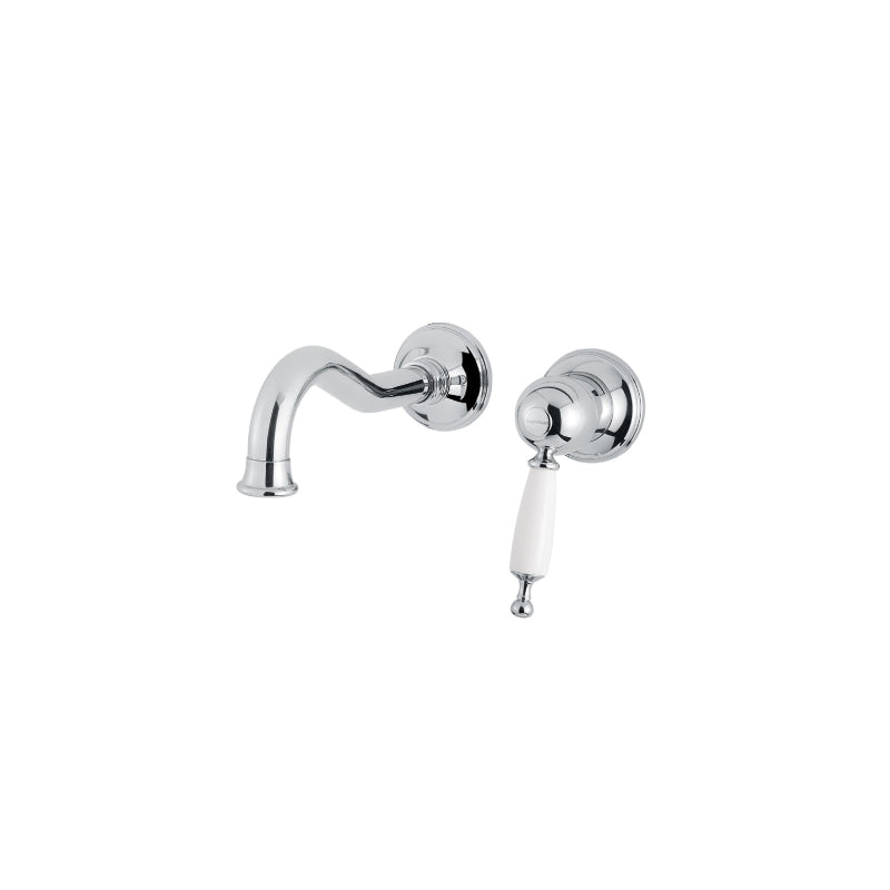 Bugnatese Oxford Miscelatore lavabo a parete L 19CM