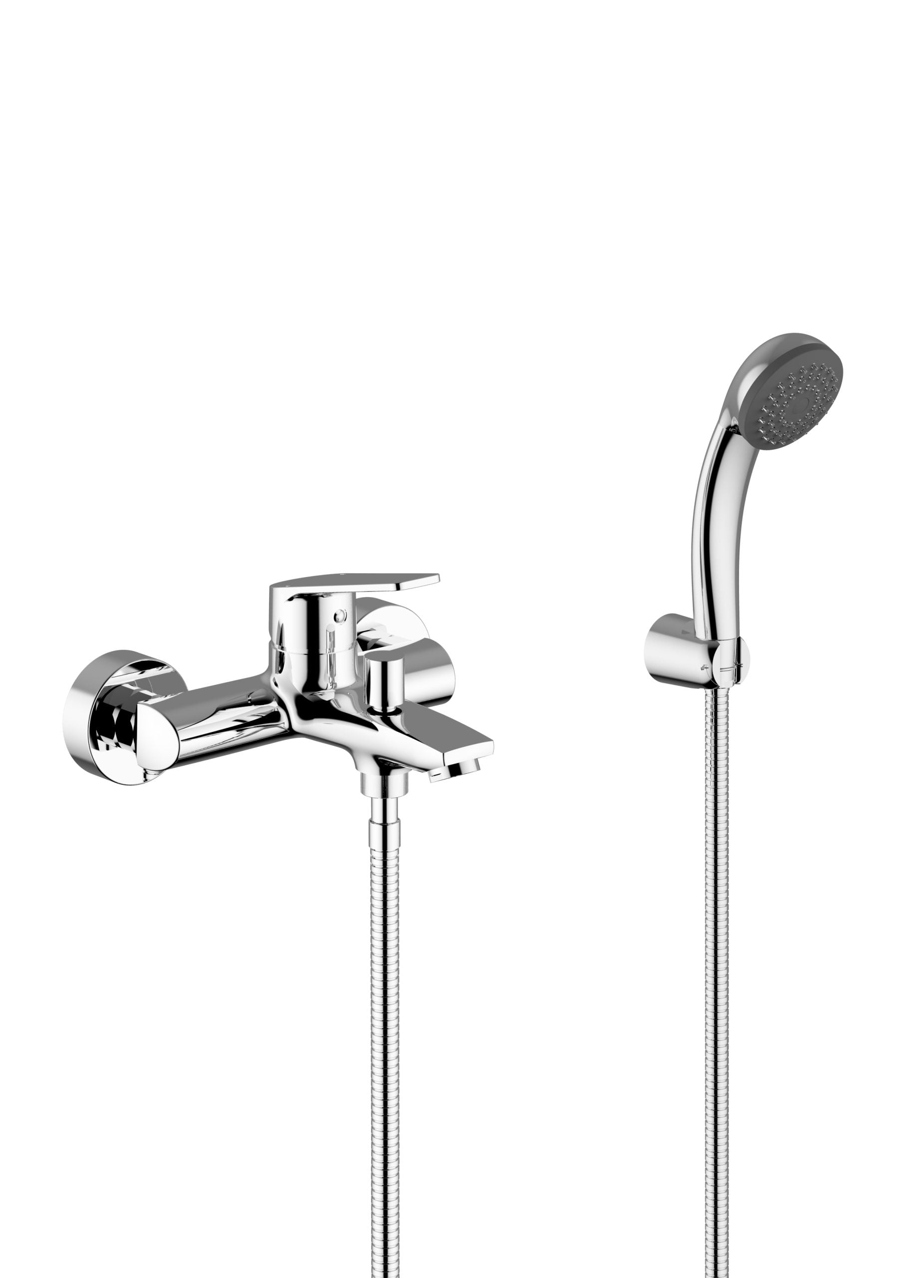 Teorema Sonic Miscelatore vasca con doccetta