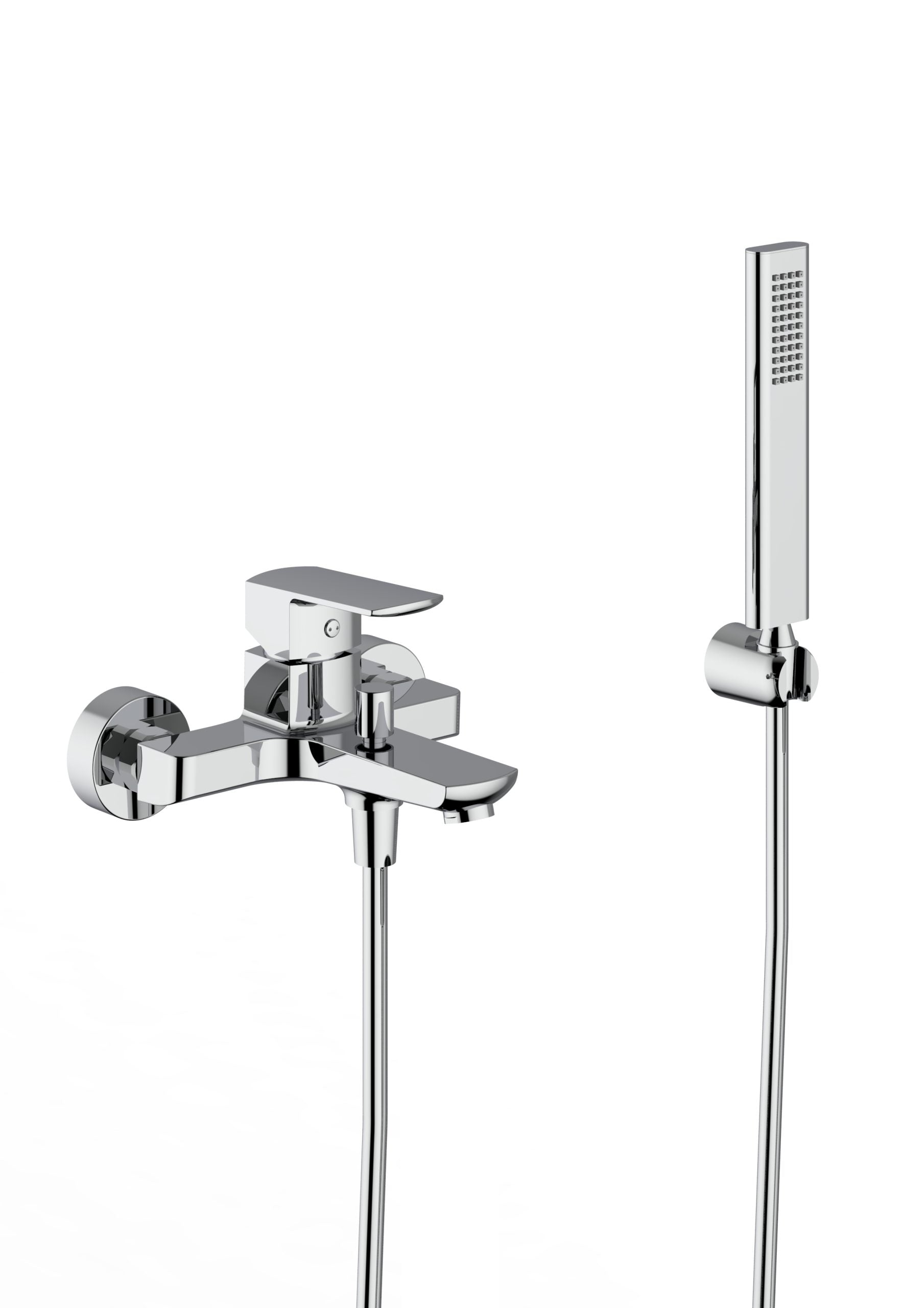 Teorema Edge Miscelatore vasca con doccetta