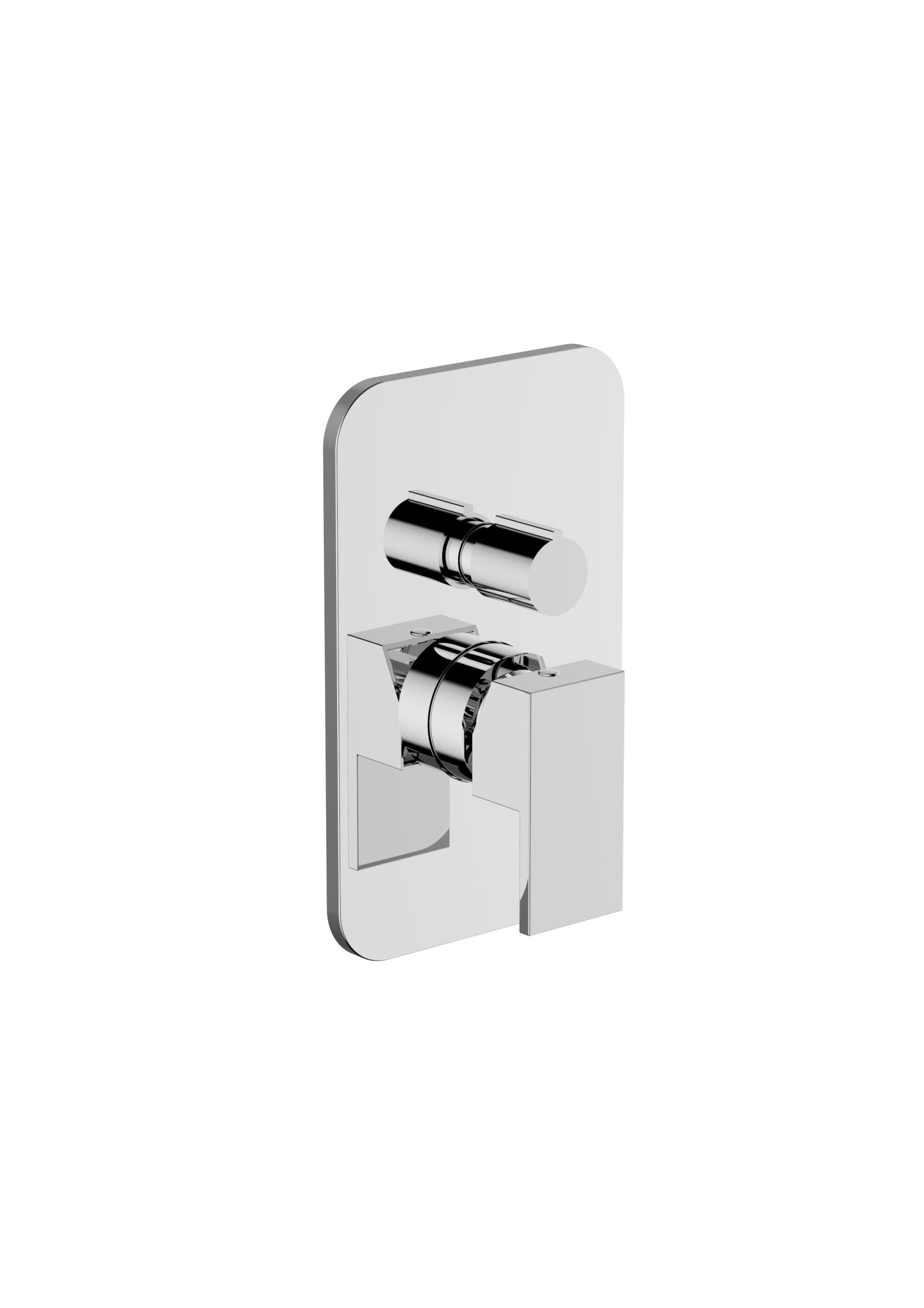 Teorema Pillar Parti esterne miscelatore doccia incasso 2 uscite deviatore rotativo