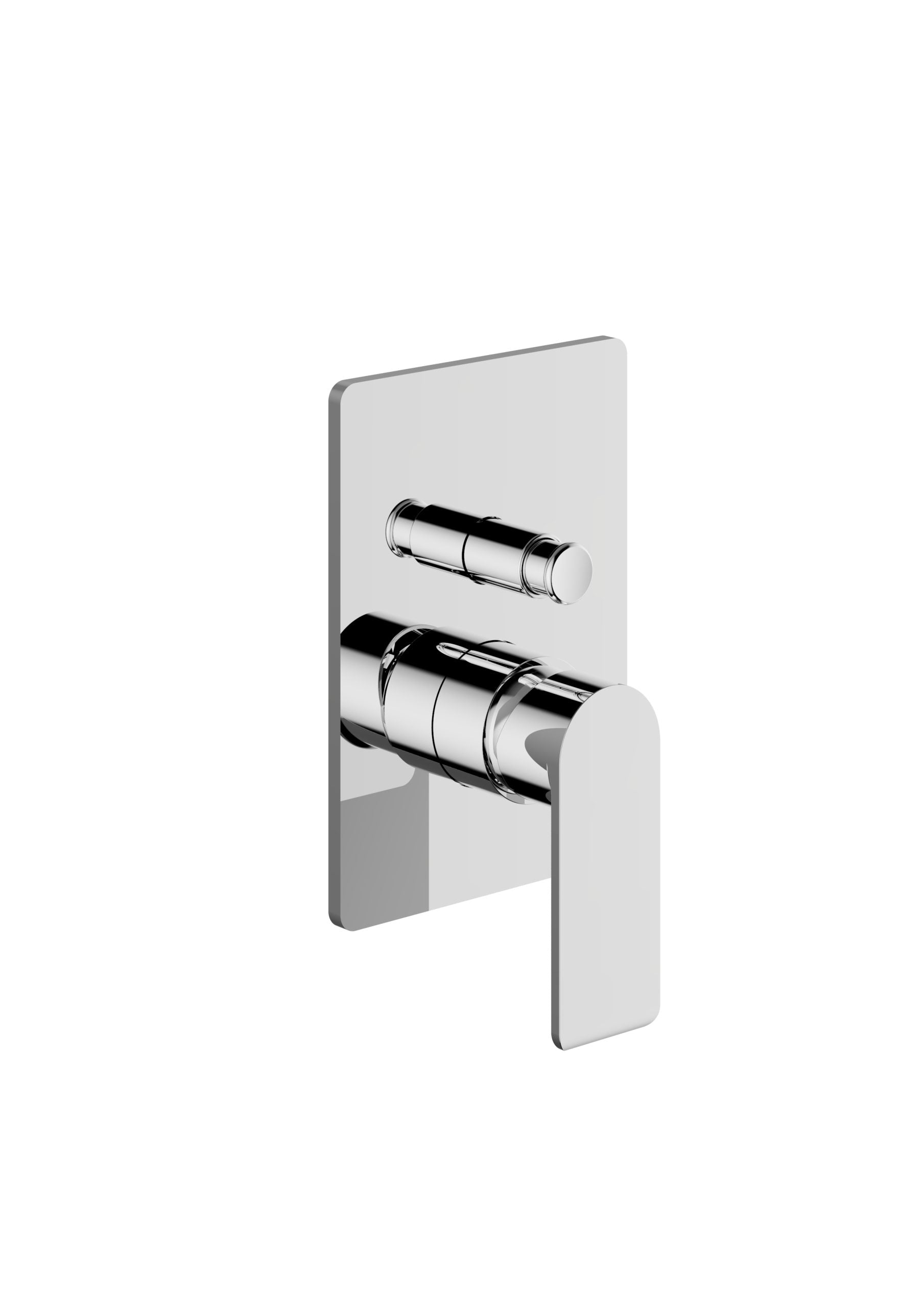 Teorema Xs Parti esterne miscelatore doccia incasso 2 uscite deviatore pulsante