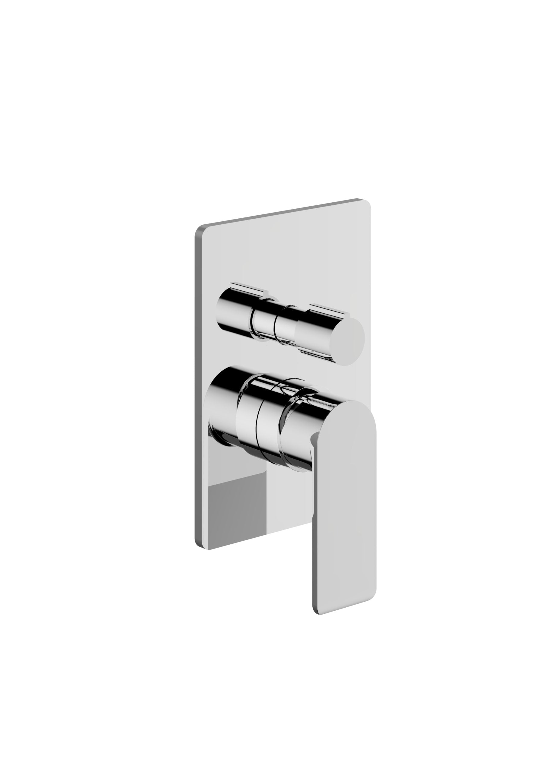 Teorema Xs Parti esterne miscelatore doccia incasso 2 uscite deviatore rotativo