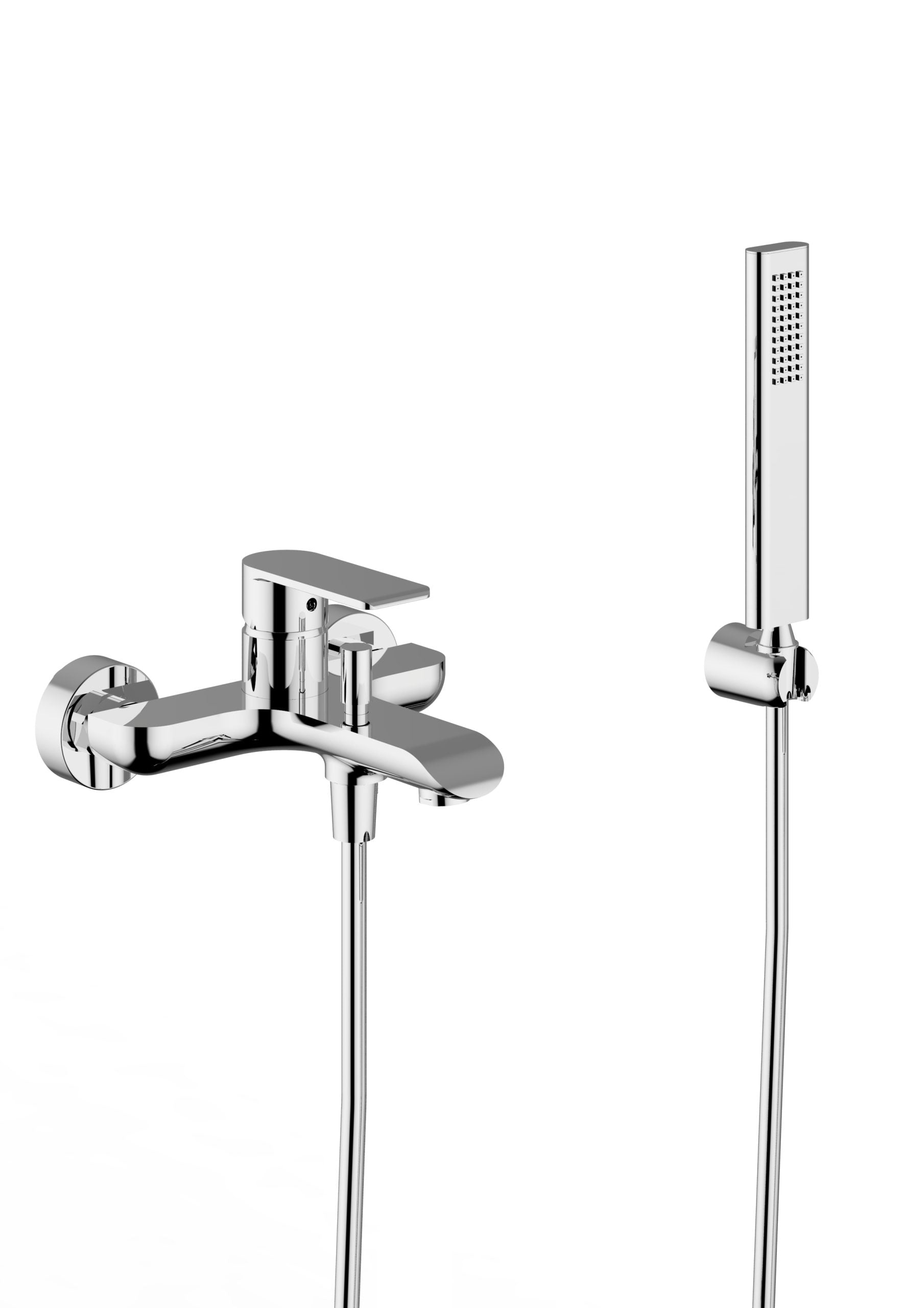 Teorema Xs Miscelatore vasca con doccetta