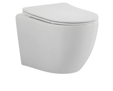 Opera Isla Vaso scarico universale senza brida sospeso + Coprivaso