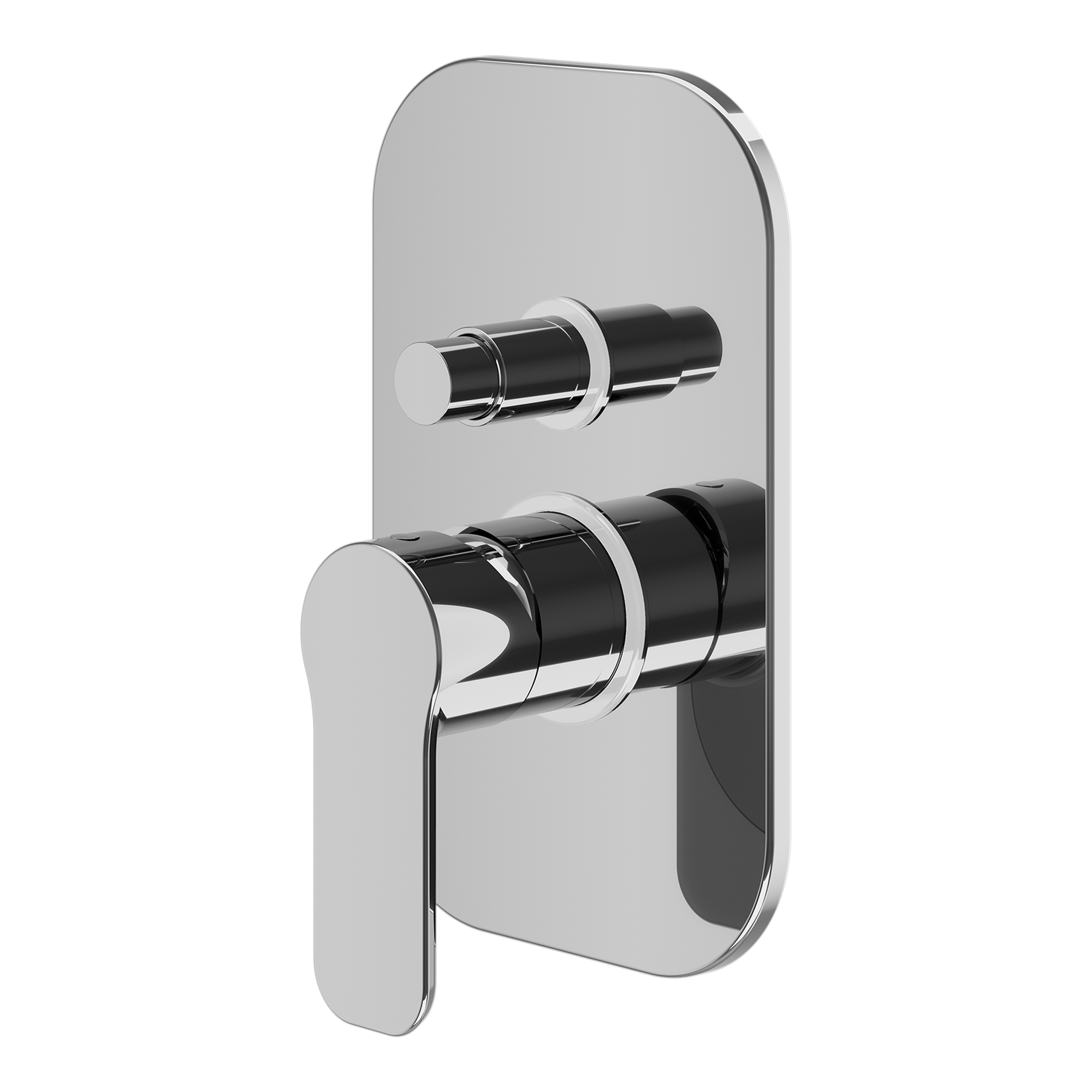 La Torre Lava Miscelatore doccia incasso con deviatore a pulsante completo