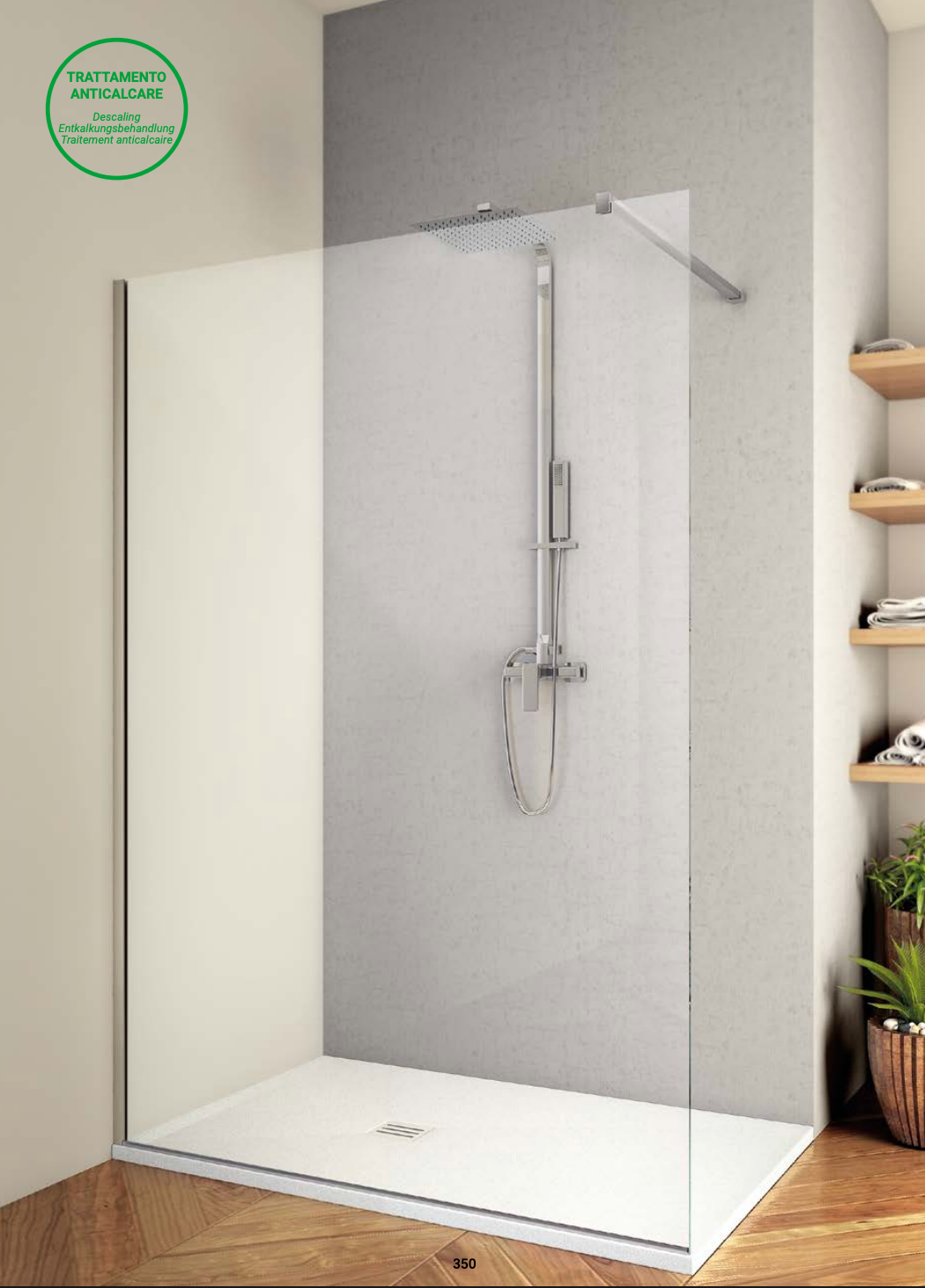 Lacus Filicudi Box doccia walk-in