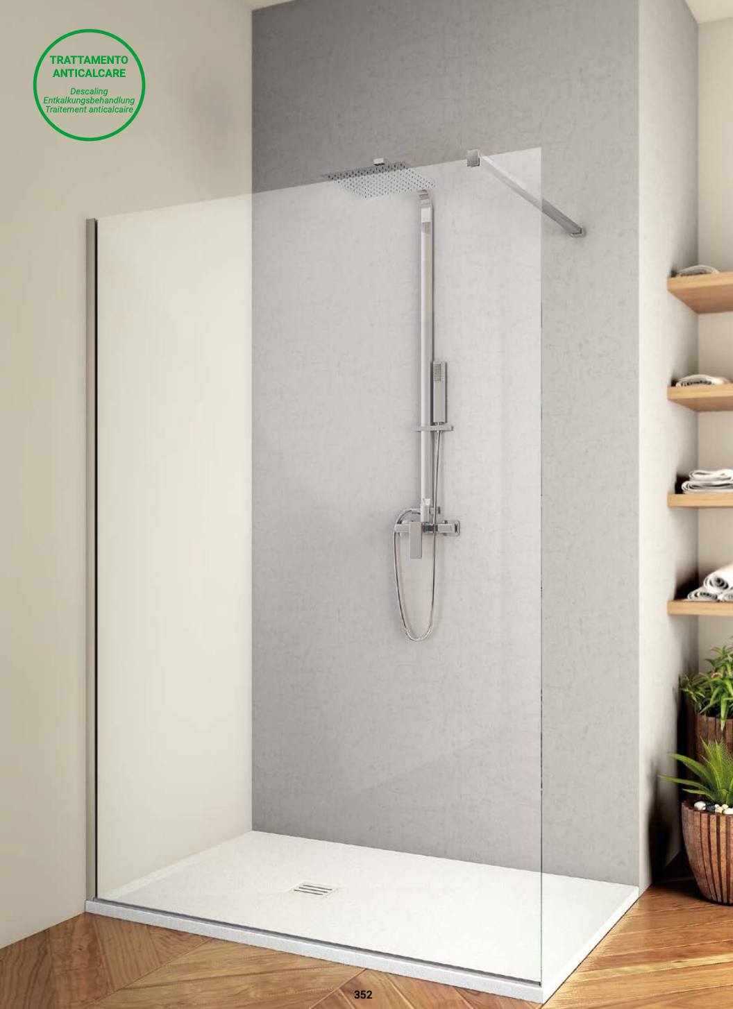 Lacus Filicudi Box doccia walk-in