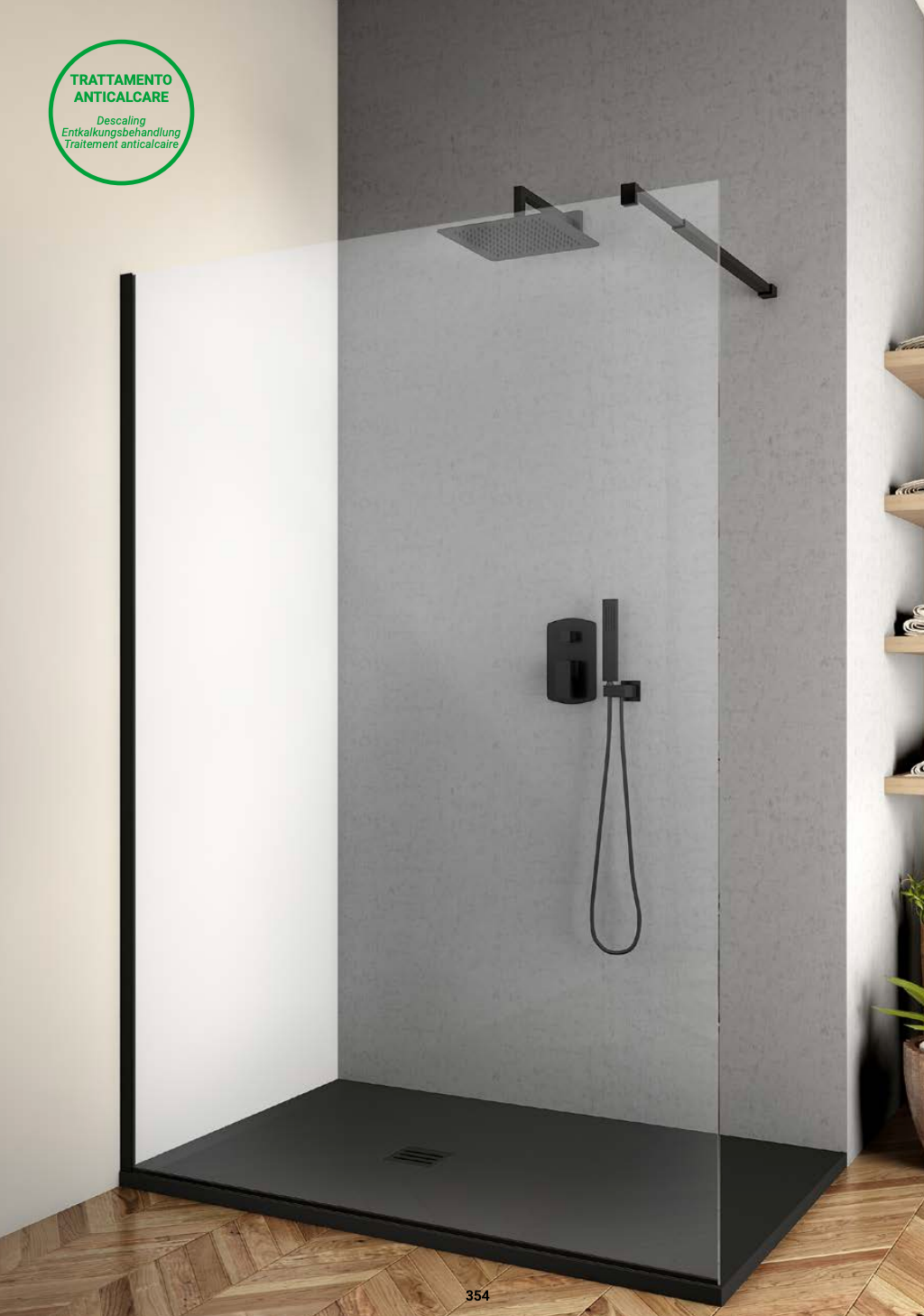 Lacus Filicudi Box doccia walk-in