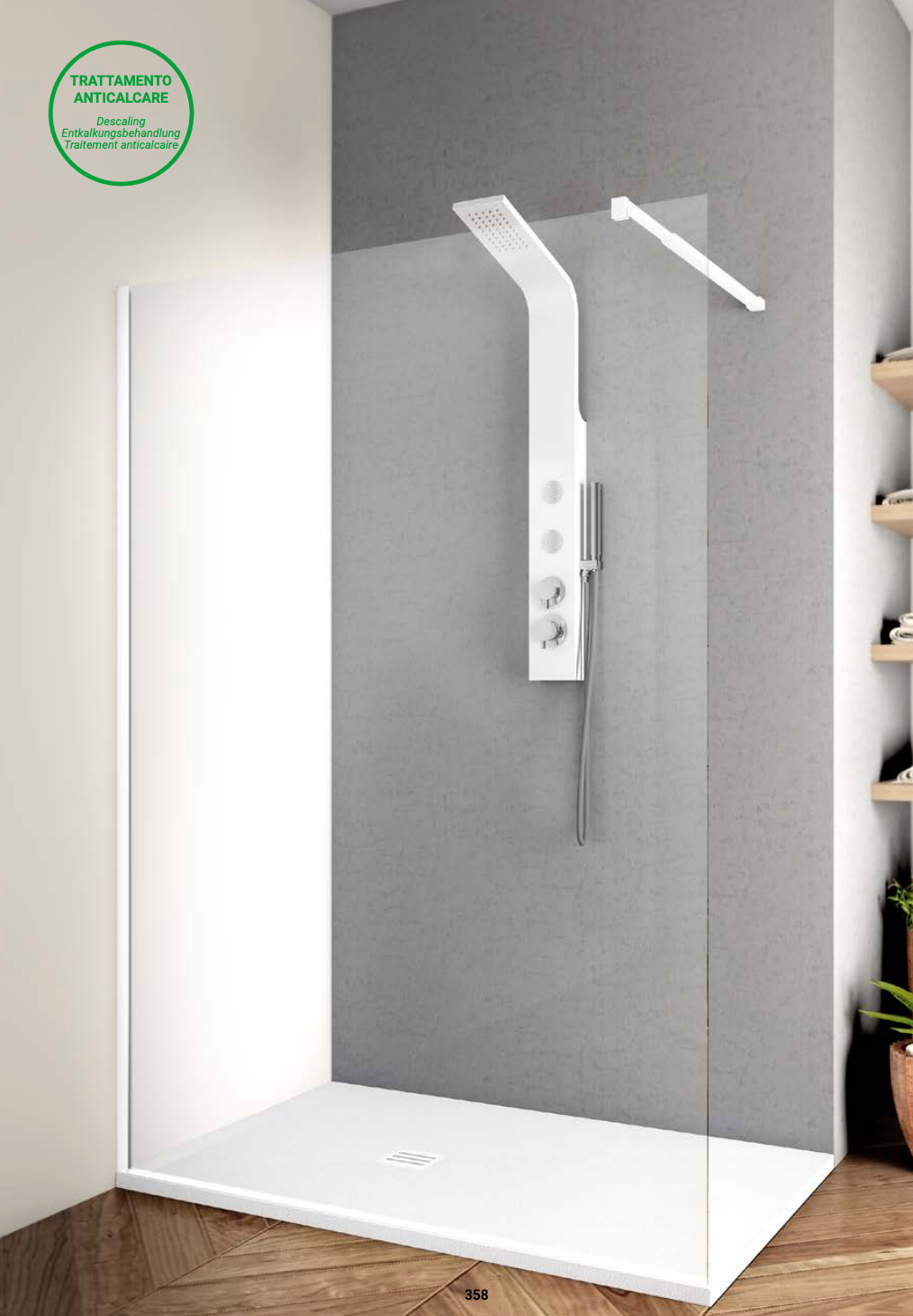 Lacus Filicudi Box doccia walk-in