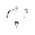 Teorema Velvet Parti esterne miscelatore lavabo a parete L 20 CM