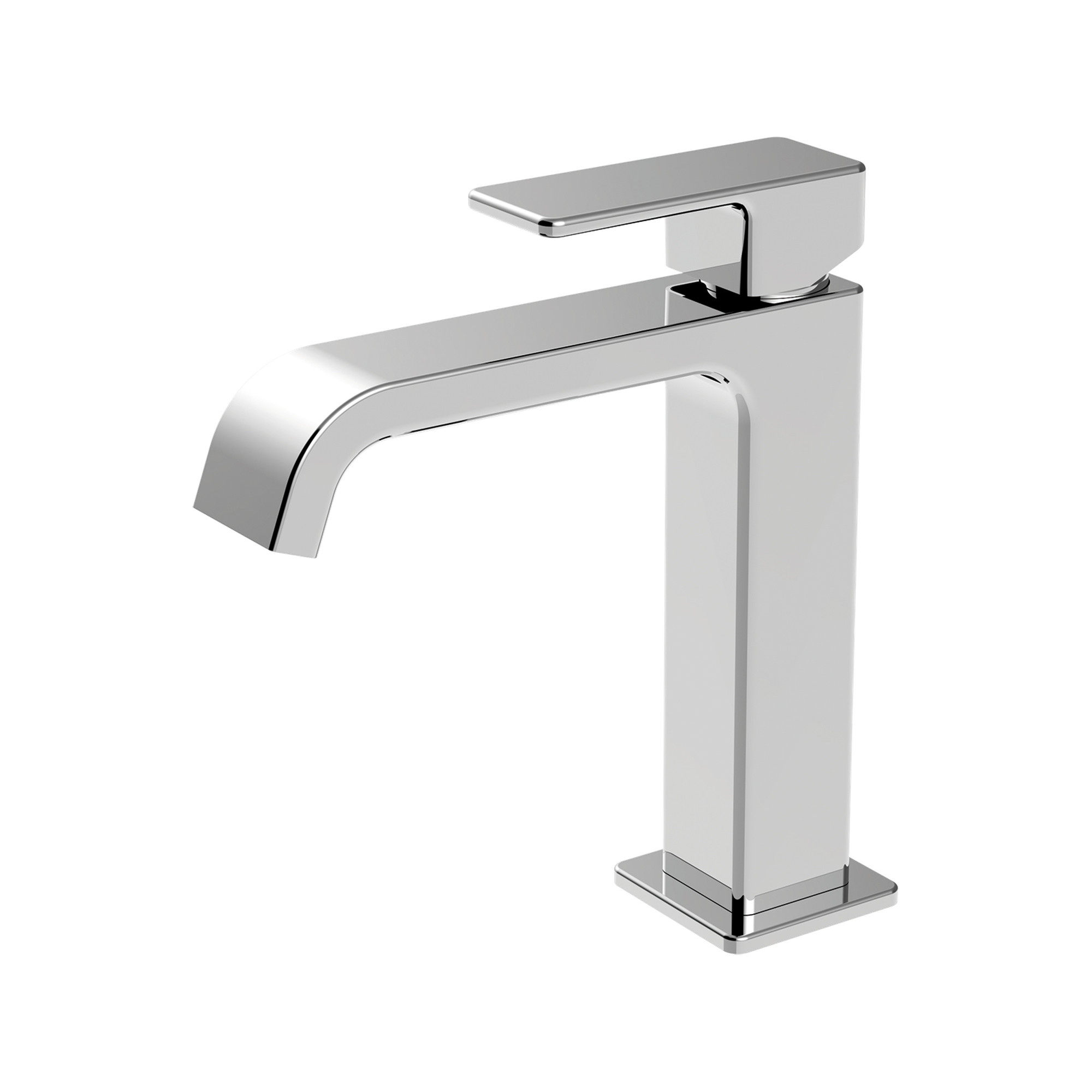 La Torre Profili Miscelatore lavabo piccolo canna curva