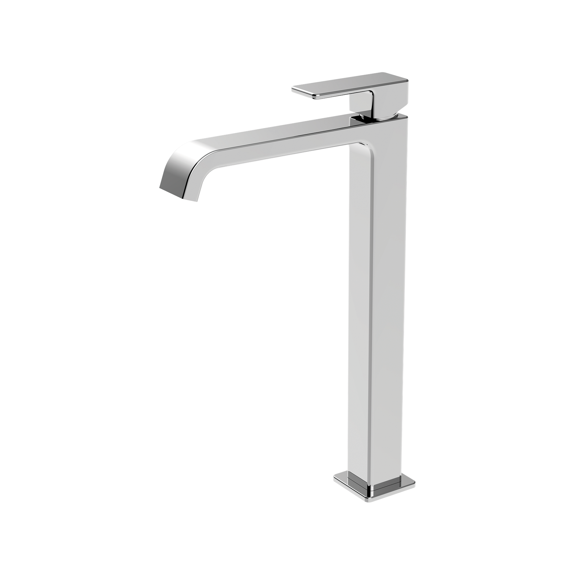 La Torre Profili Miscelatore lavabo alto bocca curva